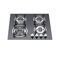 Buy cheap Top Glass Kitchen Built In Gas Hob Smart Cooktop 4 Burner For Household product