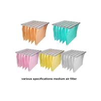 Buy cheap Clean Room Washable F7 Pocket Bag Air Filters 592x592mm Full size product