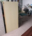 Home Wood PVC Wall Panels 450mm-600mm Width Brown PVC Wall Panels