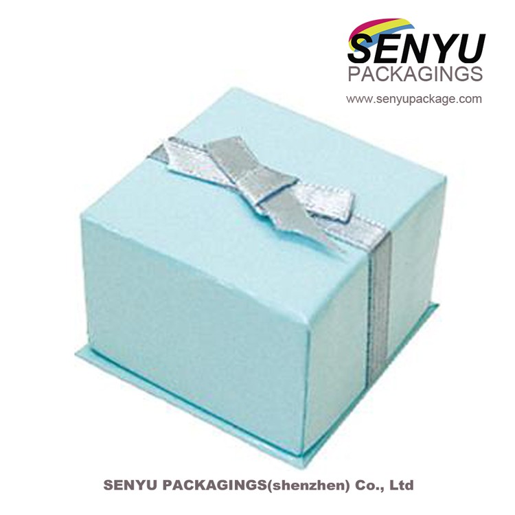 Luxury Paper Kraft Jewelry Gift Boxes Jewelry Boxes with Lid Custom Logo