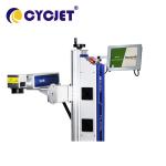 Touch Screen LF100F Fiber Laser Marking Machine For Stainless Steel