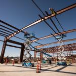 Durable Steel Structure Car Showroom Porsche Exhibition Hall Building Constructi