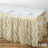 Buy cheap Black Stripe Modern Plain Style Square table skirt Party Event Supplies Decoration table Skirt from wholesalers