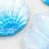 Buy cheap Handmade Unique Shell Glass Tableware Glass Fruit Plate For Wedding from wholesalers