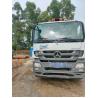 Buy cheap 2020 Used 56m Truck Mounted Concrete Boom Pump for Red Semi-Dry Shotcrete and Materials from wholesalers