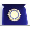 Buy cheap Badge Type Custom Engraved Medals Zinc / Tin Alloy Material For Military Service from wholesalers