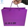 Buy cheap Exhibition Purple Grey Cardboard CCNB Gift Bags With Handles Spot UV from wholesalers