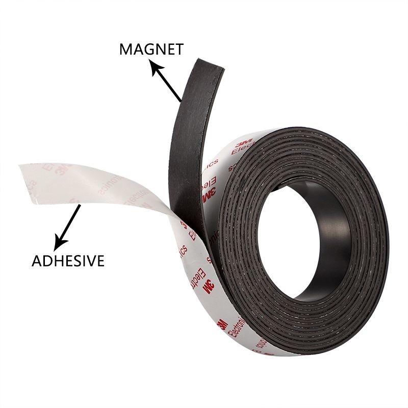 Custom Size strong magnetic tape Self Adhesive Magnetic Strip