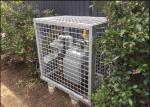 Outdoor Gas Cylinder Storage Cage / Safety Cylinder Storage Cabinet