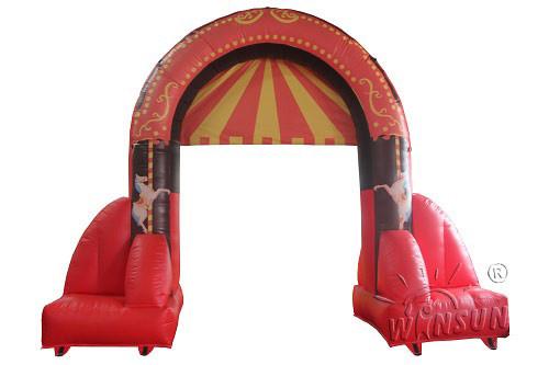 Buy cheap Attractive Inflatable Advertising Arch , Environmental Friendly Blow Up Arch from wholesalers