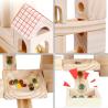 Buy cheap 60pcs Wooden Marble Track Assembly Building Blocks Ball Puzzle Children Educational Toys Kids Gift from wholesalers