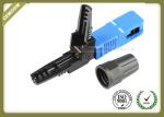 3.0mm Fiber Optic Accessories SC / UPC FTTH Quick Connect Fiber Optic Connectors