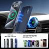 Buy cheap Magnetic Wireless Charging Car Phone Holder With Running Light And Customizable Logo from wholesalers