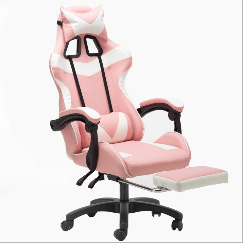 Metal Type Iron E-sports Chair Comfortable PU Leather Gaming Chair for Professionals