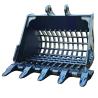 Buy cheap Q355B Customized PC200 Excavator Bucket 0.9M3 Skeleton Bucket For Trench Cleaning from wholesalers