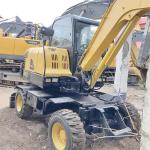 Used Hyundai 60 Wheel Excavator 6T Mini Excavator with Original Hydraulic