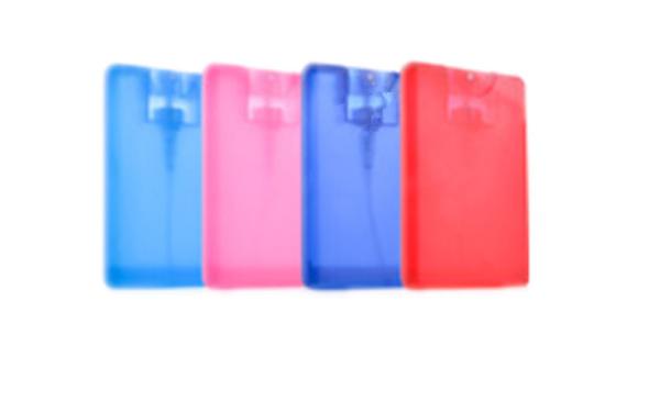 Buy cheap Card 20ML ISO 8317 Plastic Perfume Bottle With Sprayer Cap from wholesalers
