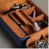 Buy cheap ROTHWELL 5 Watch Travel Case Storage Organizer for 5 Watches | Tough Portable Protection w/Zipper Fits All Wristwatches from wholesalers