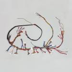 18awg-24awg Vehicle Wiring Harness Male / Female Connector