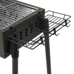 SS201 Smokeless Charcoal BBQ Stove Grill Outdoor Garden Barbecue Grill For Gas