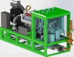 JIG500N M Genset Gas Lpg 60HZ 500kw Natural Gas Generator