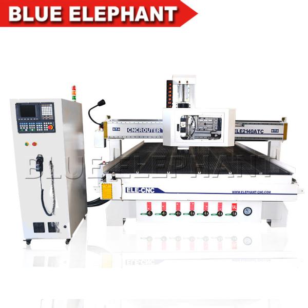 Buy cheap Automatic wooden furniture making machine , ATC cnc router machine 2140 big size for wood work from wholesalers