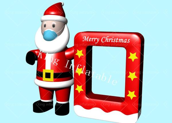 Quality 2.9m L Inflatable Santa Claus Christmas Photographic Apparatus for sale