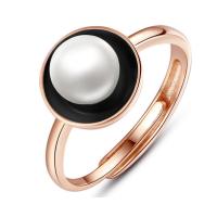 Buy cheap Women's fashion wild s925 silver bowl Pearl Ring product