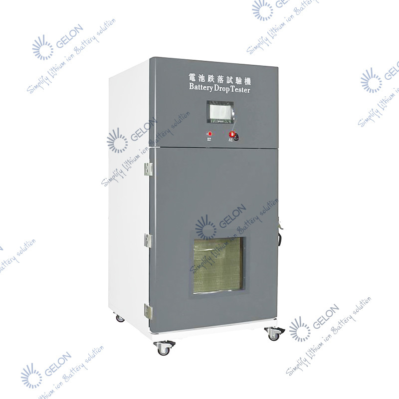 PLC touch screen display Battery Drop Tester Battery Testing Lab Battery Assembly Line
