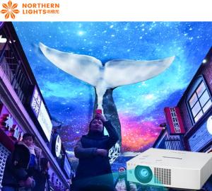 Wholesale Northern Lights Holographic Projection Sky Screen Immersive Projector For Museum from china suppliers