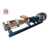Buy cheap Stainless Steel Horizontal Slurry Pumps , Food Grade High Pressure Screw Pump from wholesalers