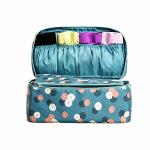 Fashionable Bra And Panty Travel Case / Portable Travel Lingerie Organizer Bag