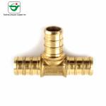 Buy cheap 3/4''X3/4''X1/2'' Brass Hose Connector T Pipe Connector Lead Free from wholesalers