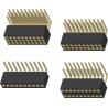 Buy cheap 2.54mm Round Female Header H3.0 Machined Female Male Pin Header Connectors L7.43mm from wholesalers