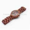 Buy cheap red sandalwood man watches ,wood bracelet watch , watch wood with date from wholesalers