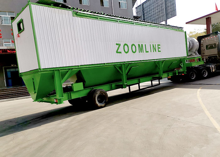 Highway Construction EAC 120TPH Mobile Asphalt Mixing Plant