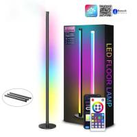 Buy cheap Black Colour Changing Floor Lamp Power 10W Multi Colored Floor Lamp product