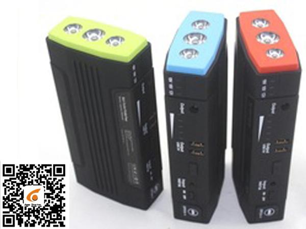 Buy cheap Small Emergency Car Battery Jump Starter With 3*1w Led Lights from wholesalers