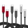 Buy cheap Data Sync Head Nylon Braided Usb C Quick Charge Cable from wholesalers