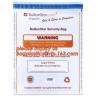 Buy cheap Bank Tamper Evident Security Bag/Secure Courier Bag Wholesaler/Clear Plastic Security Bags, Bank Cash Bag Polyester Bags from wholesalers