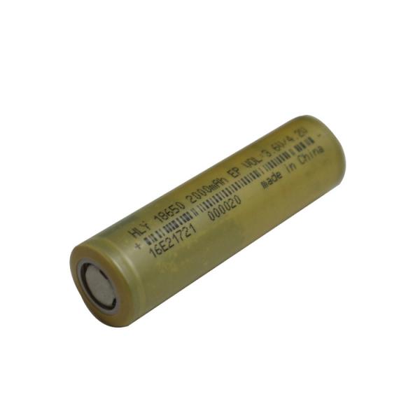Buy cheap 2000mAh 3.6V 18650 Lithium Ion Battery 500 Times For Electric Tools from wholesalers