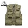Buy cheap High Quality Breathable Mesh Outdoor Multi-pocket Utility Men's Vests Men's Zipper Fishing Vest Waistcoat For Men from wholesalers