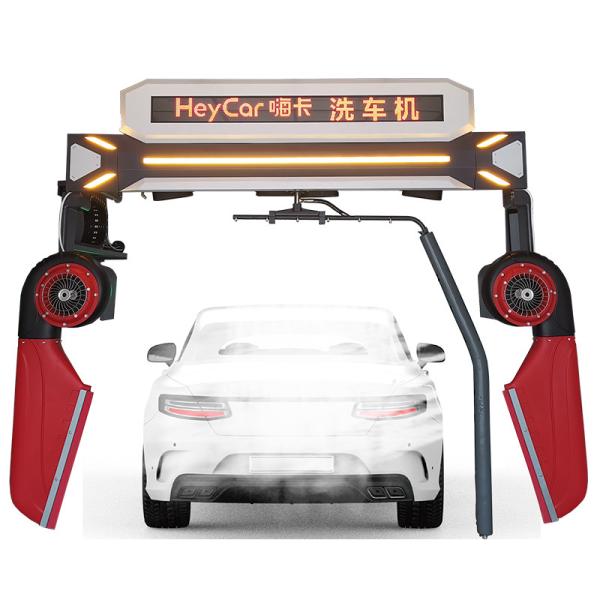 Buy cheap 300cm*305cm Automatic Car Wash Equipment with Wheel Brush and Cold Water High Pressure Washer from wholesalers