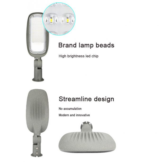 High power solar street light Waterproof outdoor ROHS 150W 16500lm 590*270*110mm Solar Garden Street Light 4