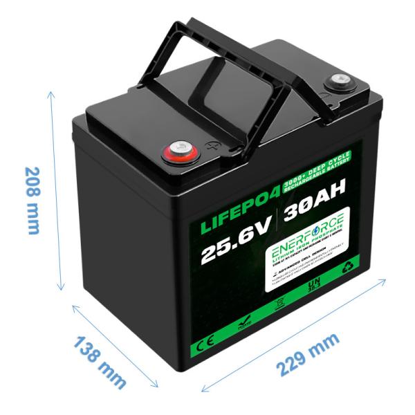 Buy cheap 30AH 24V Lithium Phosphate Battery For Ebike Scooter Go Kart Fun Cart from wholesalers