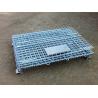 Buy cheap Heavy Duty 6.0mm Collapsible Wire Mesh Containers Galvanized Steel from wholesalers
