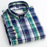 Buy cheap Plaid Shirt Long Sleeve Check 100% Cotton Men′s Shirt Casual Formal Office Custom Tuxedo Shirt Couple Style from wholesalers
