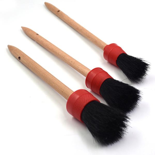 Buy cheap Boar Hair Car Detailing Brushes Synthetic Fiber Material For Wheel Cleaning from wholesalers