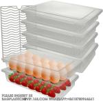 Fridge Plastic Refrigerator Organizers Stackable Refrigerator Organizer Bins