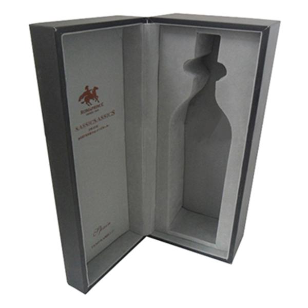 Buy cheap Flip Lid Box Wine Gift Packaging Box With Flocking Blister Insert from wholesalers